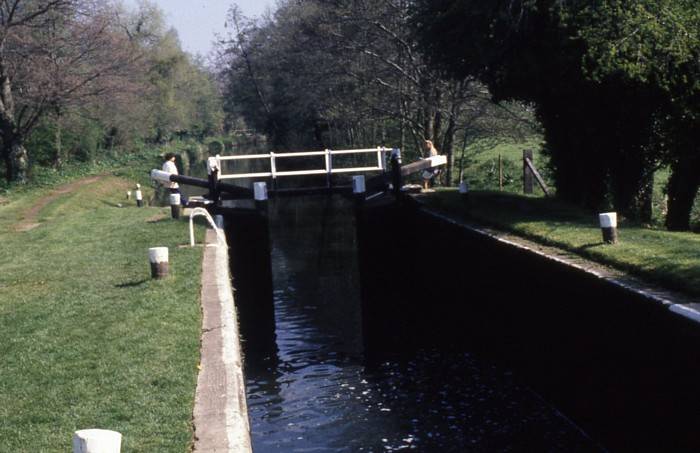 Close gates and lower paddles