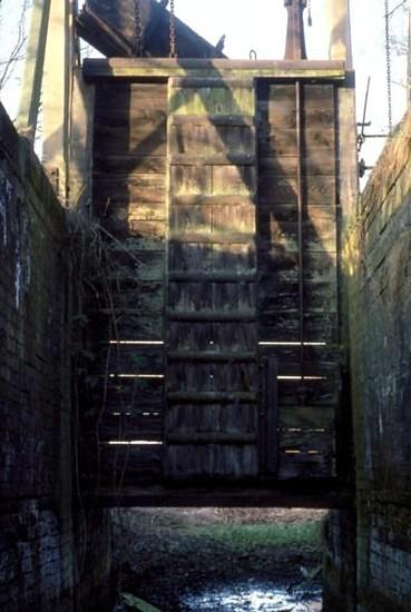 Eyton Lower Lock bottom gate